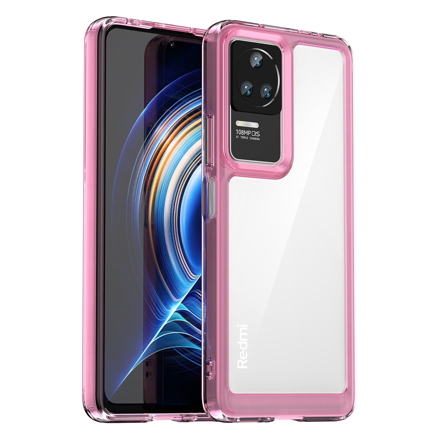 Cell Phone Case for Xiaomi Redmi K50 K50 Pro K60E 5G TPU Frame Acrylic Back Anti-drop Cover Cell Phone Case for Xiaomi Redmi K50 K50 Pro K60E 5G TPU Frame Acrylic Back Anti-drop Cover